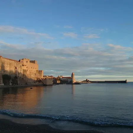 6amb38 Superbe Avec Terrasses Dans Avec Piscine Commune * Collioure